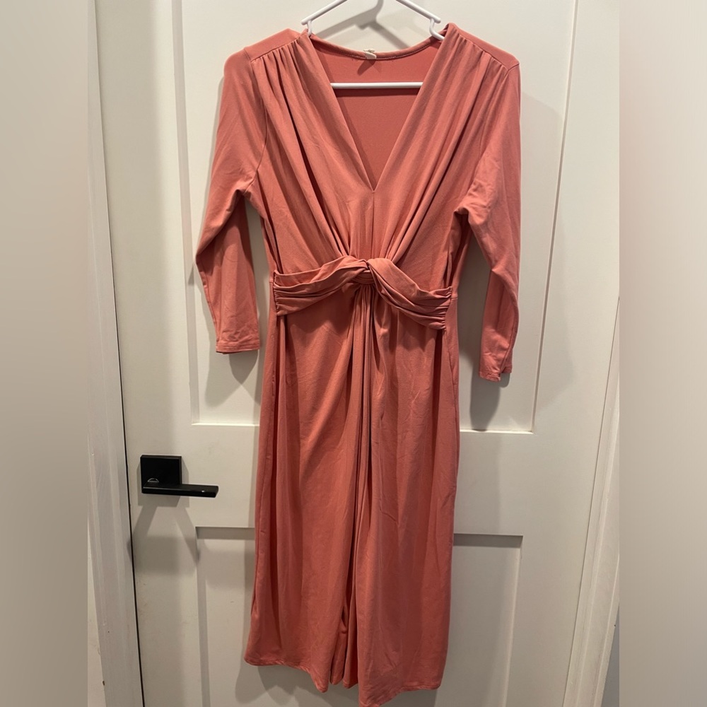 Pink blush Maternity dress - Medium